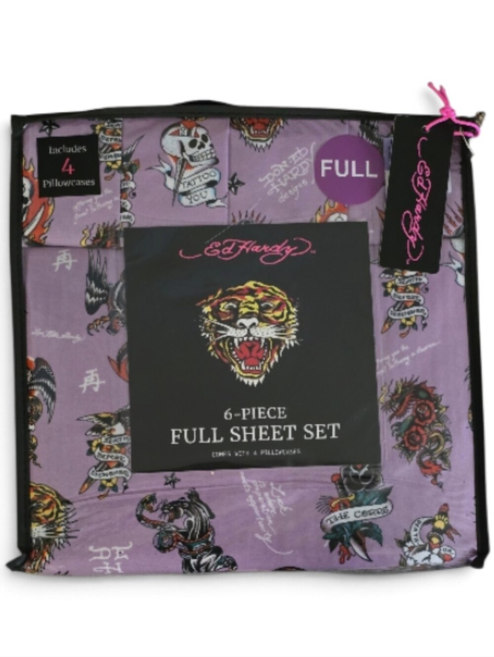 Ed Hardy 6 Piece Full Sheet Set